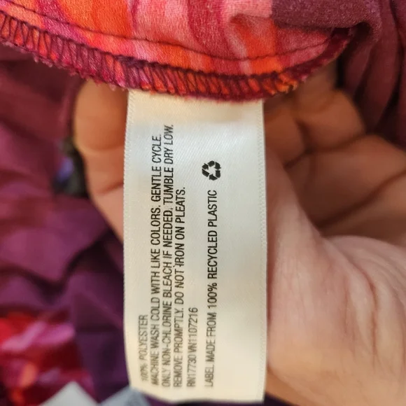 Floral Purple Pleated Midi Skirt From Target - Picture 6 of 6